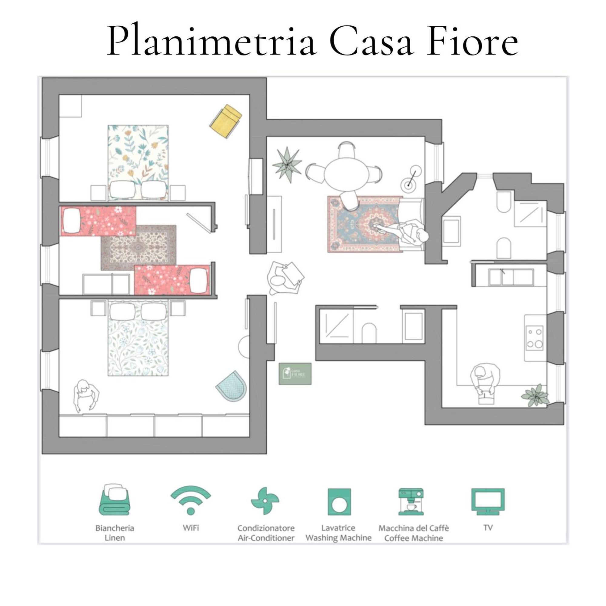 Casa Fiore Roma Ngoại thất bức ảnh